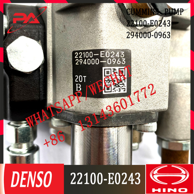 히노 22100-E0243 294000-0963을 위한 최상품 디젤 연료 분사 장치 펌프 294000-0963