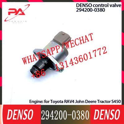 도요타 RAV4 트랙터 S450용 DENSO 제어 밸브 294200-0380 규제 SCV 밸브 294200-0380