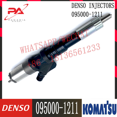 095000-1211 디젤 연료 인젝터 6156-11-3300 Komatsu SA6D125E PC400-7 PC450-7