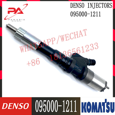 095000-1211 디젤 연료 인젝터 6156-11-3300 Komatsu SA6D125E PC400-7 PC450-7