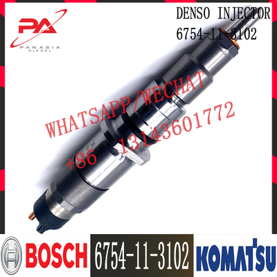 6745-11-3102 코마츠 PC300-8 굴삭기 디젤 SAA6D114E-3 엔진 연료 분사 장치 0