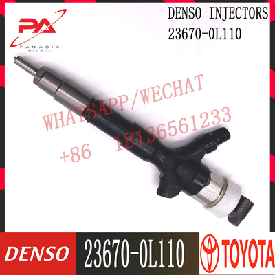 Denso Toyota 2KD FTV 엔진 295050-0810용 디젤 연료 인젝터 23670-0L110